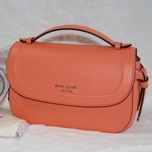 NWT Kate Spade Knott Top Handle Crossbody Leather Purse Handbag